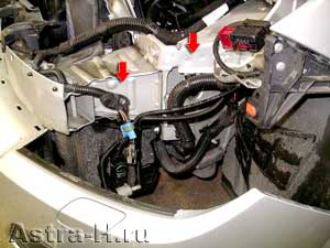 Как установить ксенон в фары Opel Astra J GTC?
